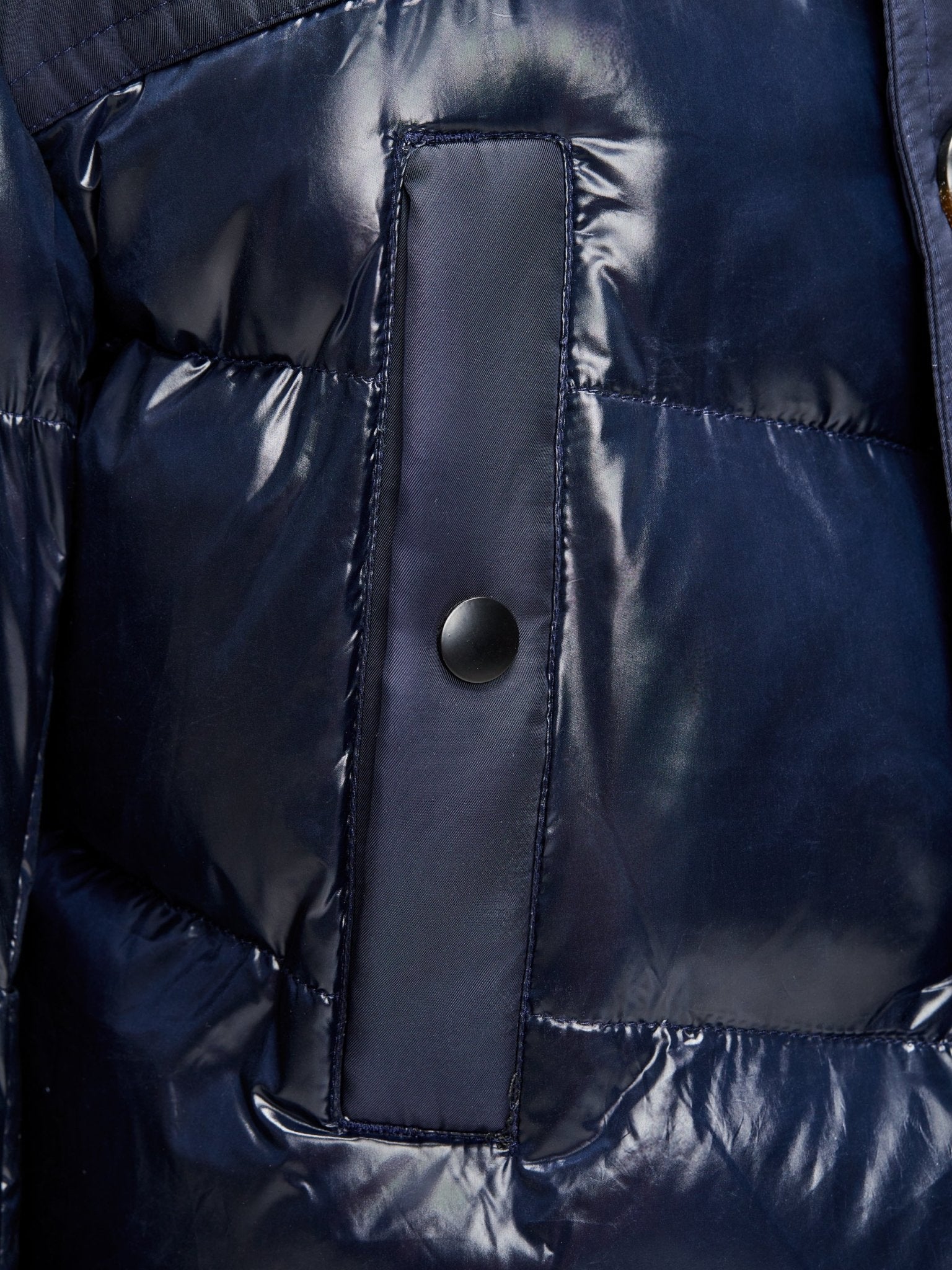 Geaca navy lunga, cu incalzire - Viggo