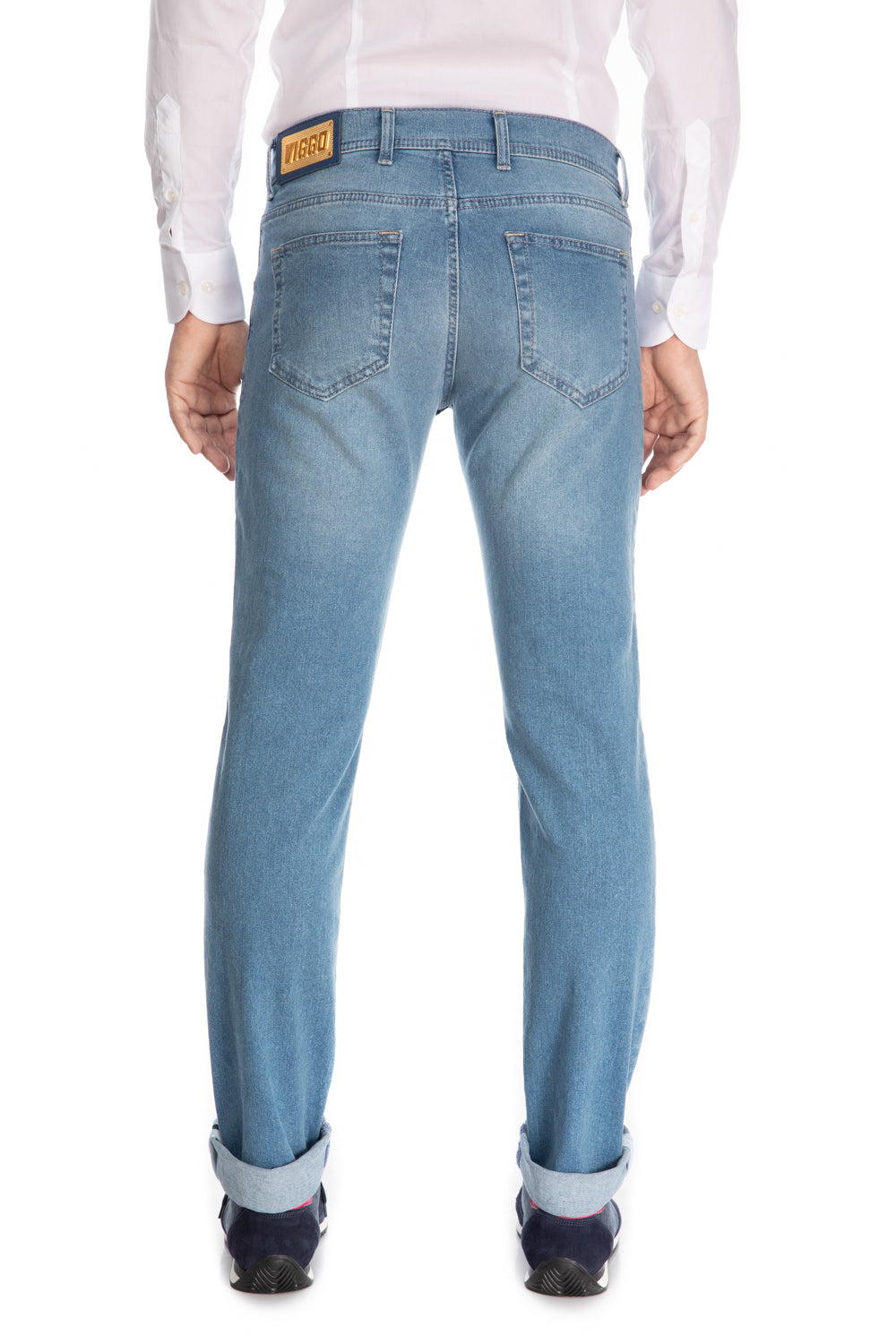 Jeans bleu slim fit monkey