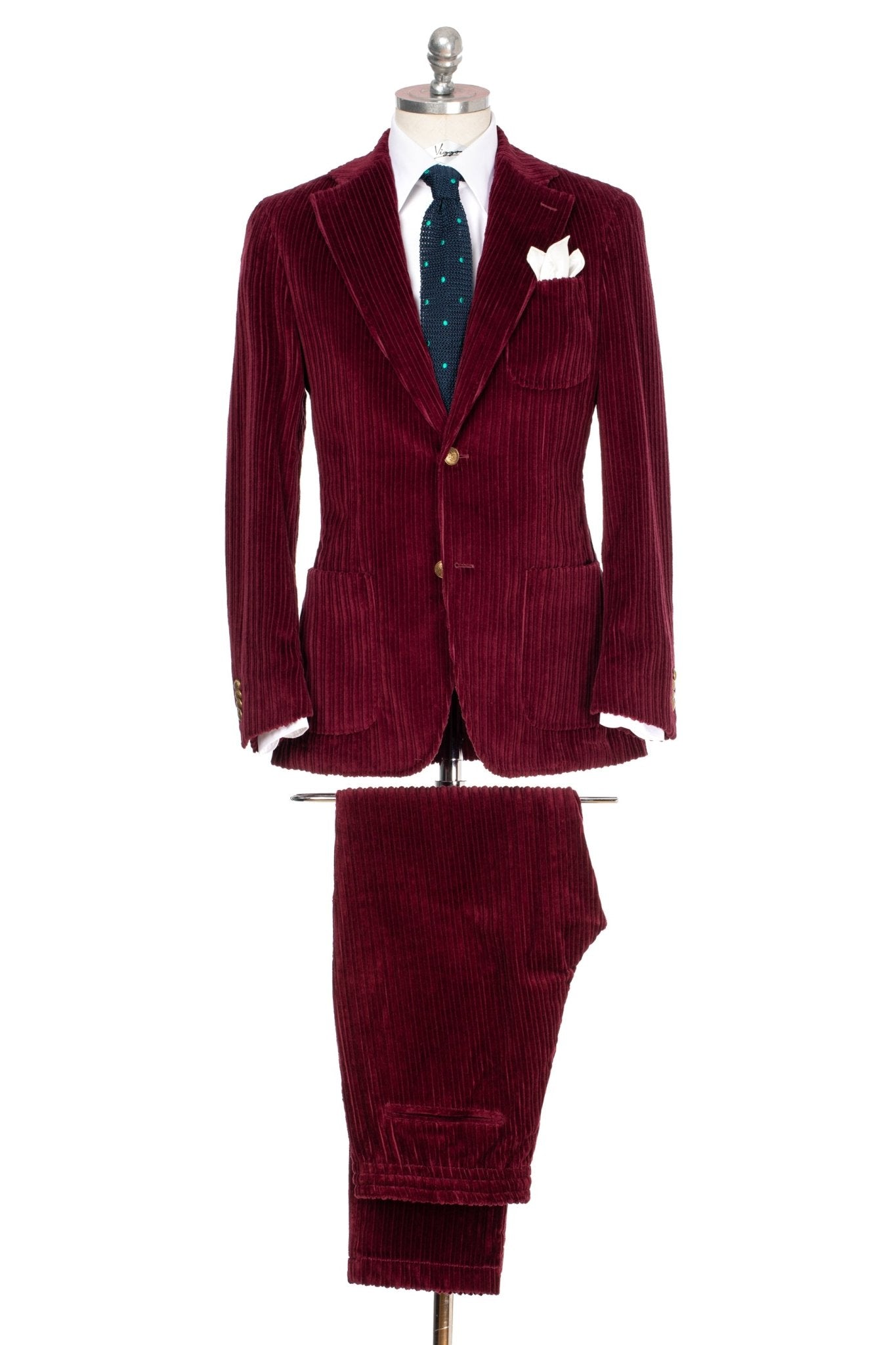 Sacou reiat bordeaux, tailored fit - Viggo