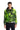 Save The Forests Neon Green Zip Up Hoodie