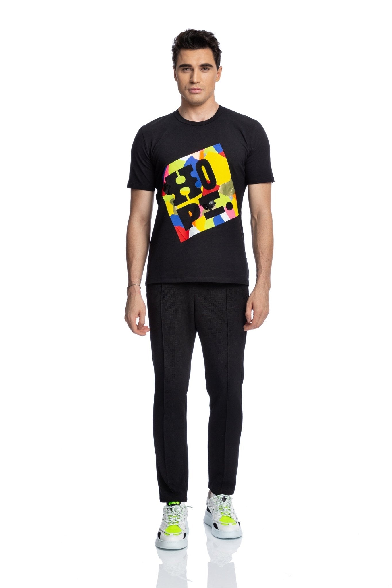 Tricou print reciclat Hope - Viggo