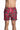 Swimming shorts with paisley print