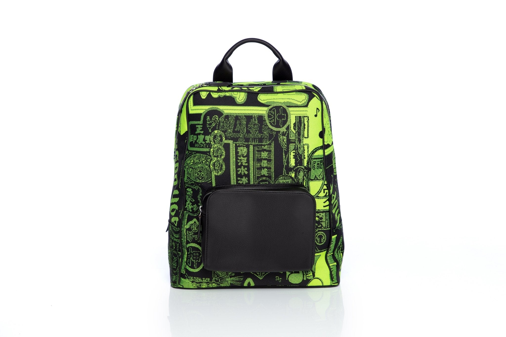 Rucsac Verde Neon Save The Forests - Viggo