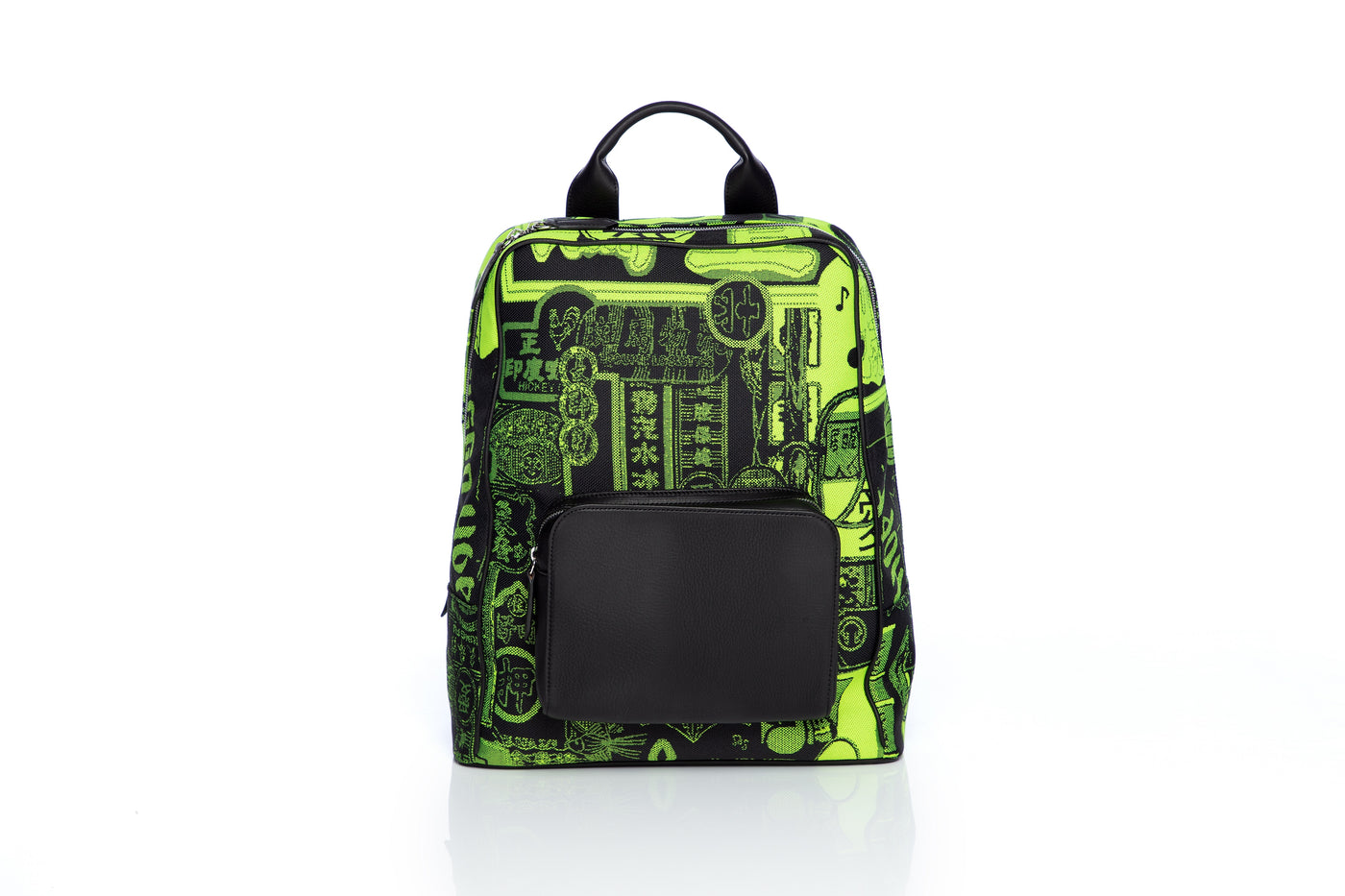 Rucsac Verde Neon Save The Forests