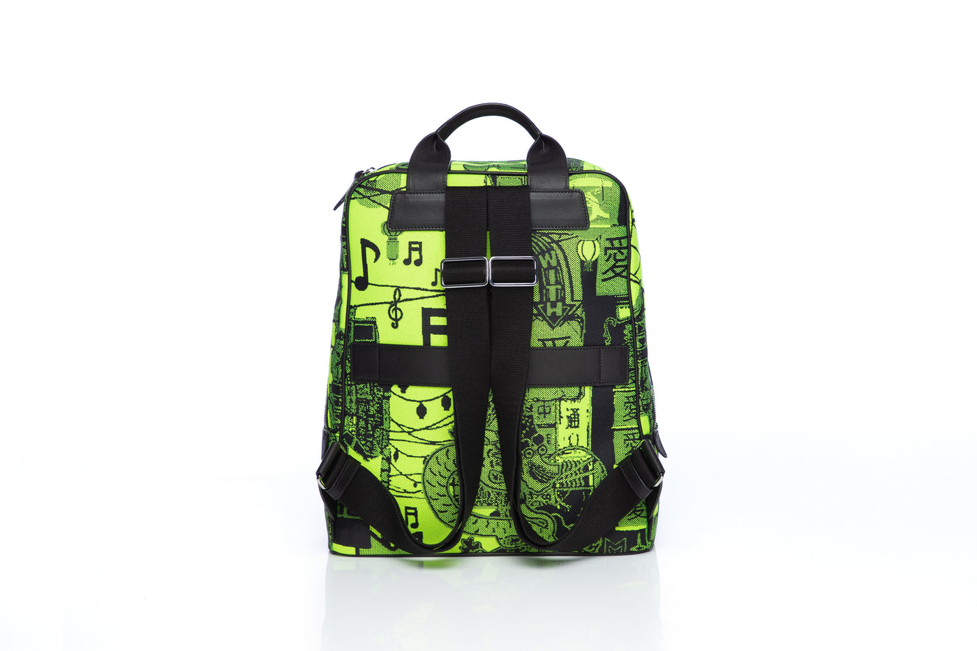 Rucsac Verde Neon Save The Forests