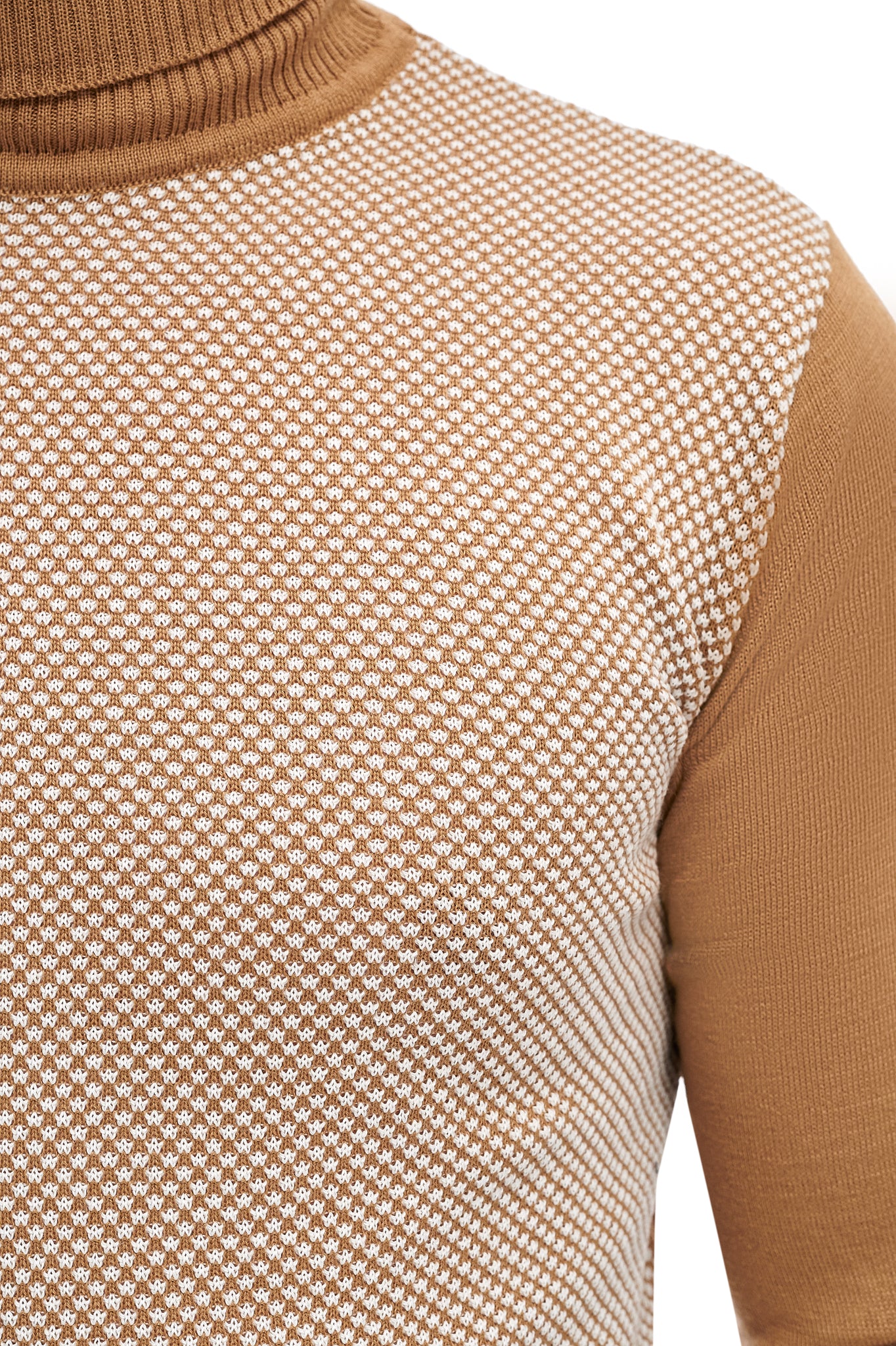 Beige Sweater With Wool