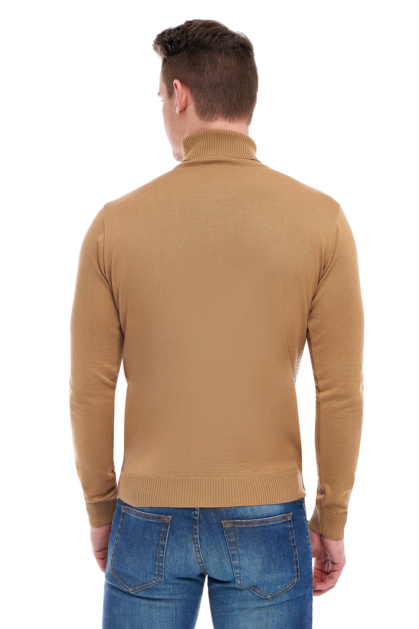 Beige Sweater With Wool