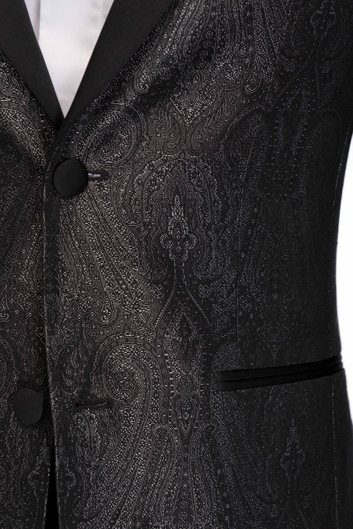 Sacou Pebble Grey Jacquard - Viggo