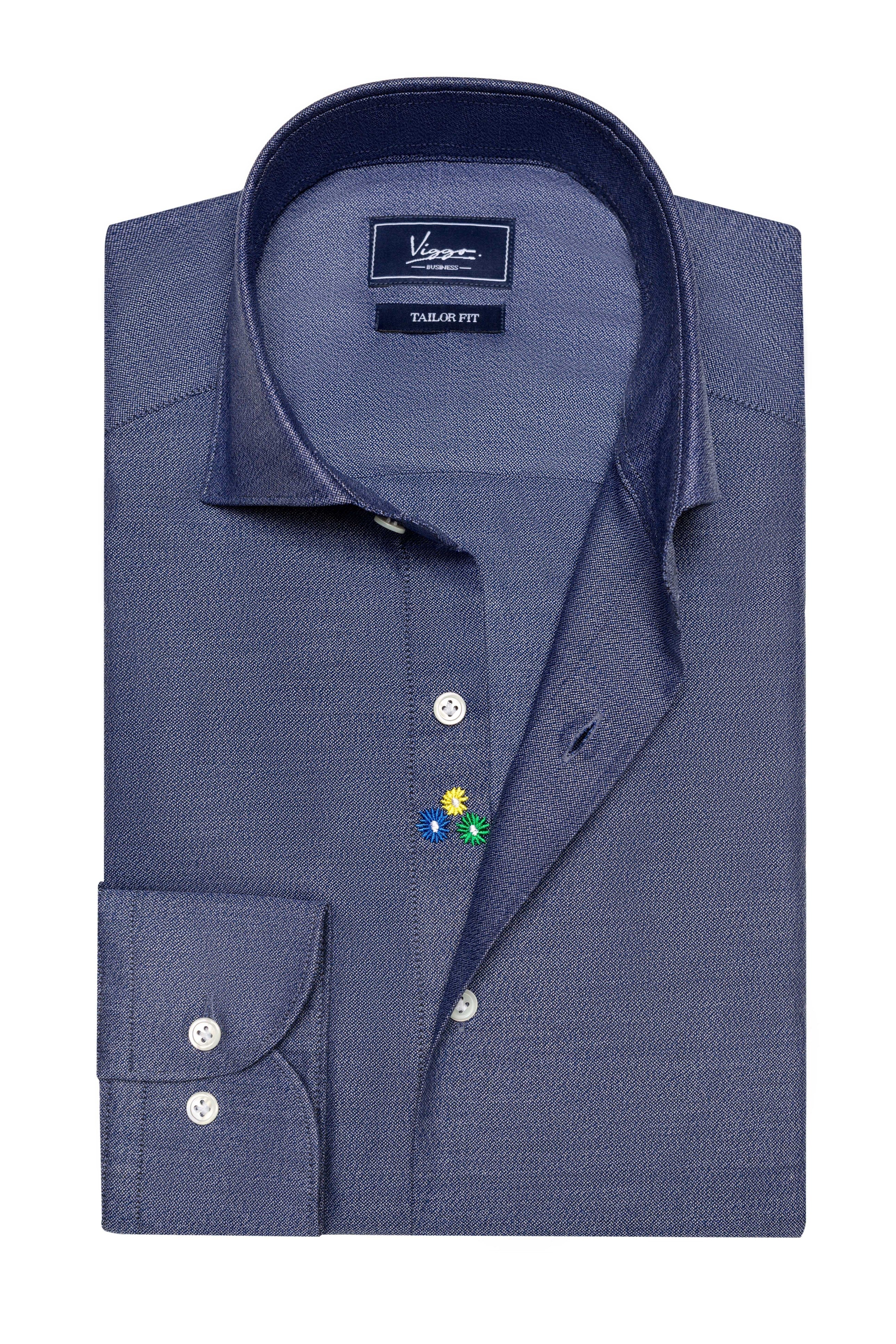 Camicia blu cometa