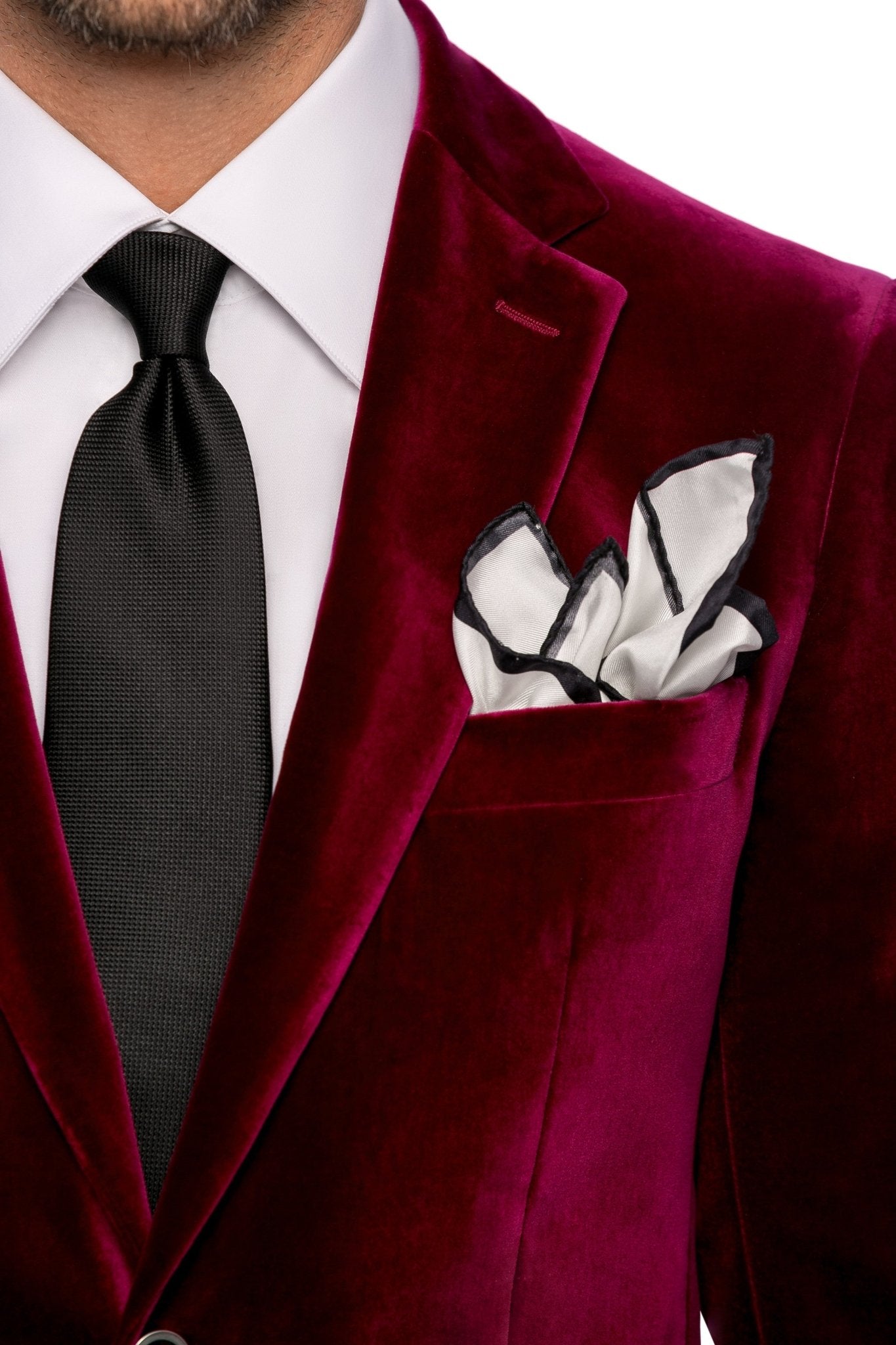 Sacou smoking catifea fuchsia - Viggo