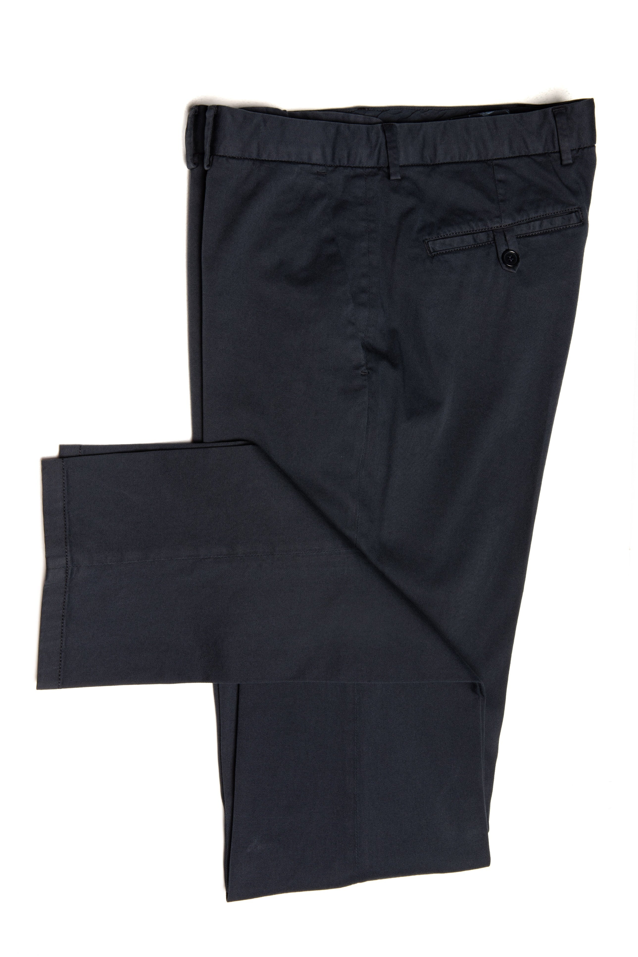 Pantaloni casual chino blu navy