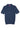 Navy blue casual t-shirt with polo collar