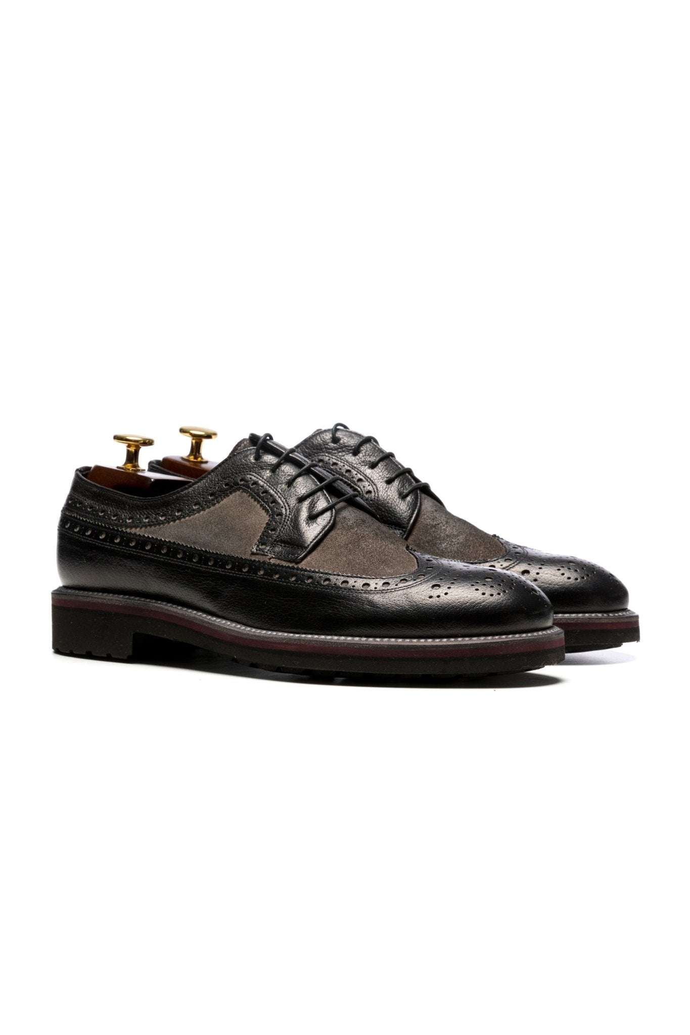Pantofi Business Negri Model Derby - Viggo