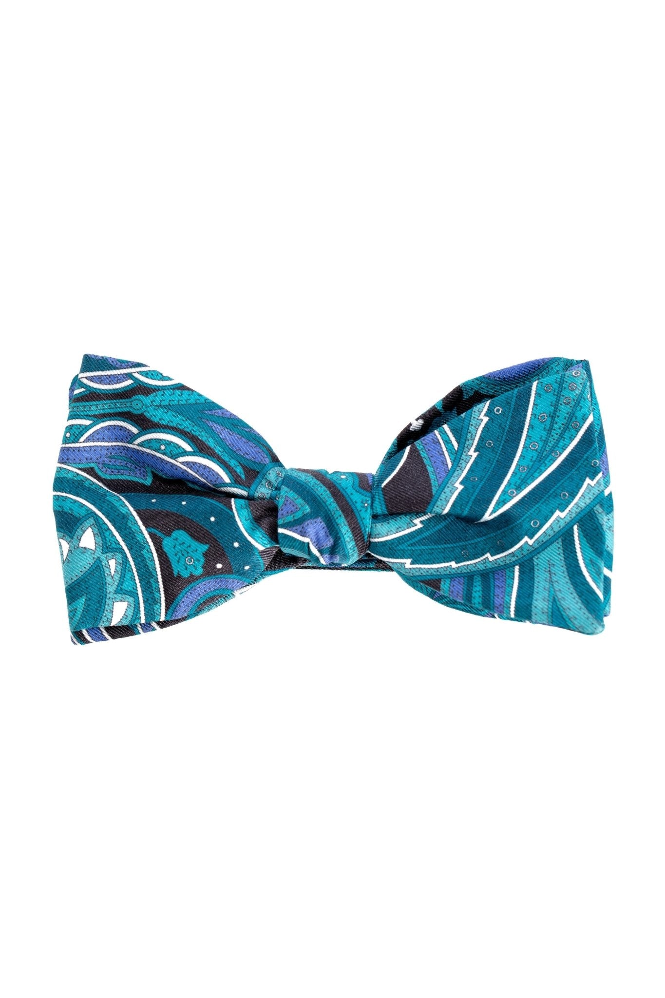 Papion Albastru Cu Model Abstract - Viggo