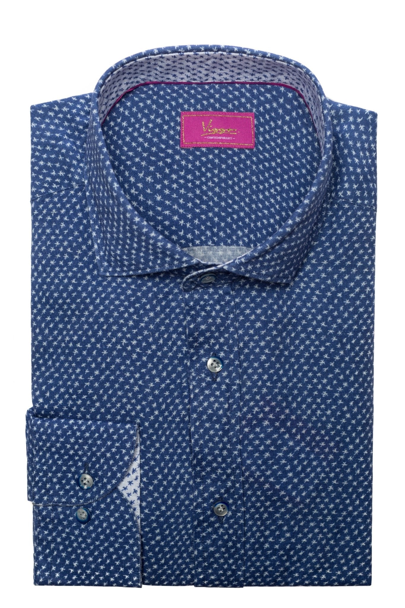 Camasa Albastra Cu Stelute - Viggo