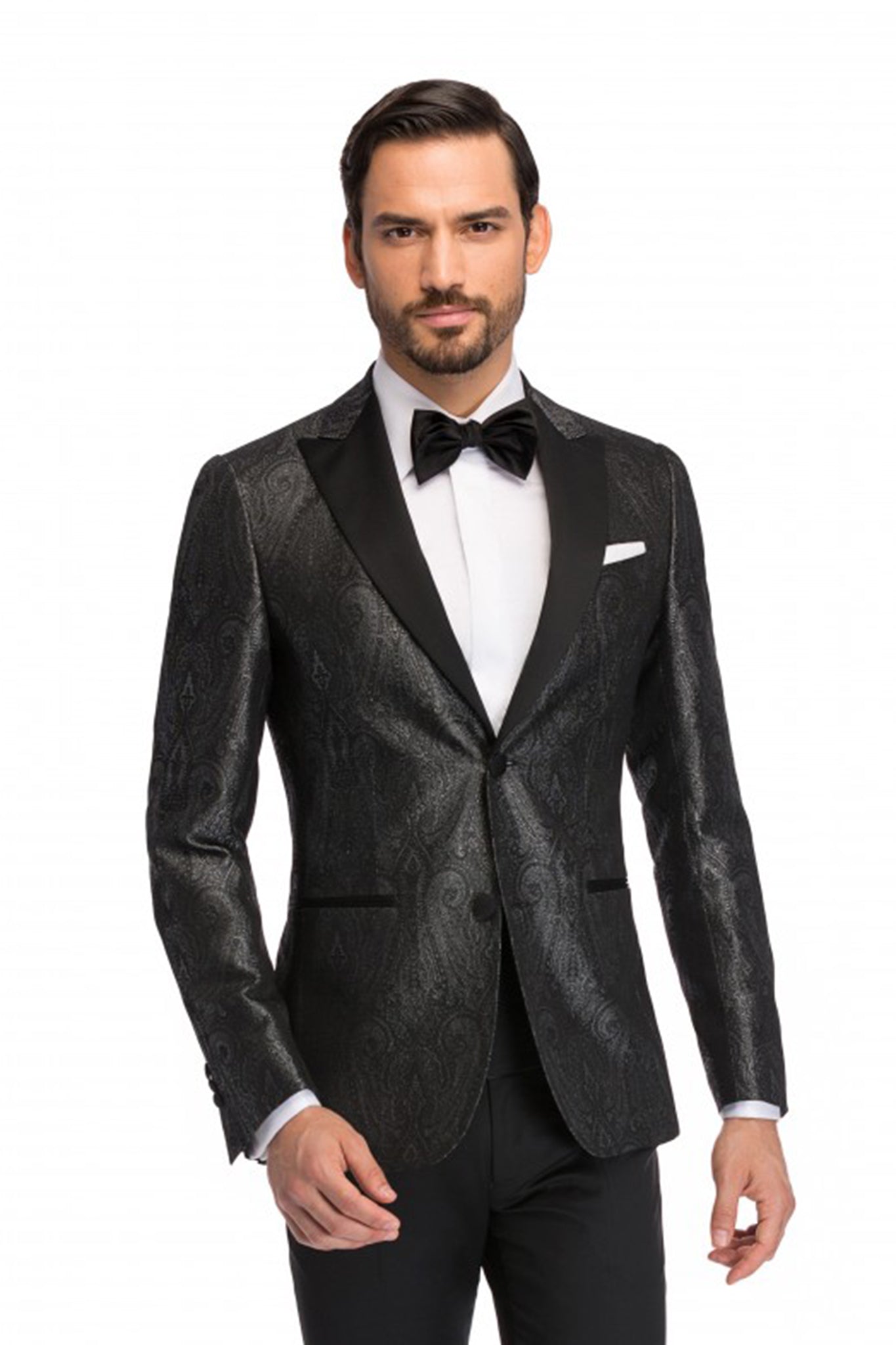 Sacou Pebble Grey Jacquard